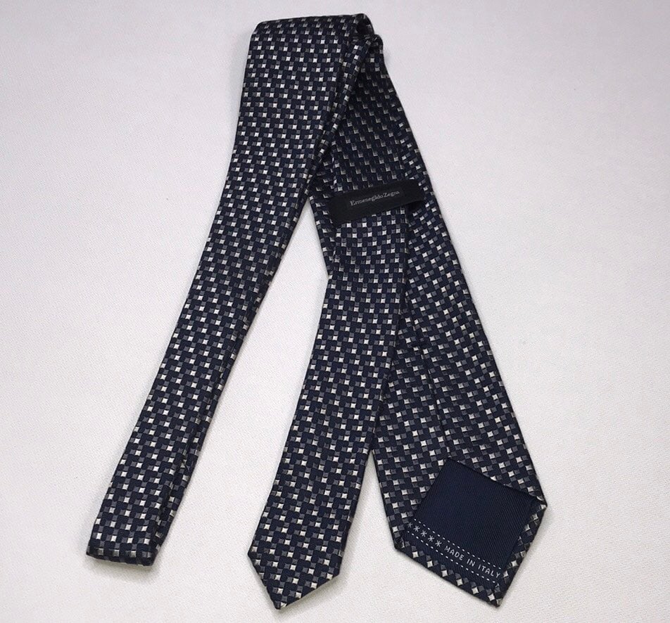 ermenegildo zegna silk tie