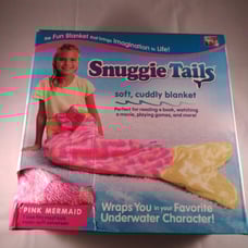 snuggle tails pink mermaid