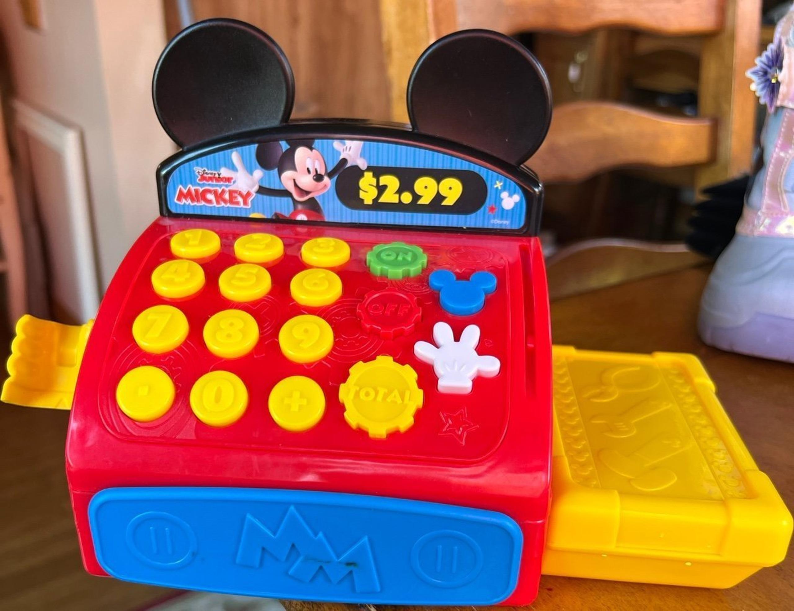 Mickey Mouse Cash Register