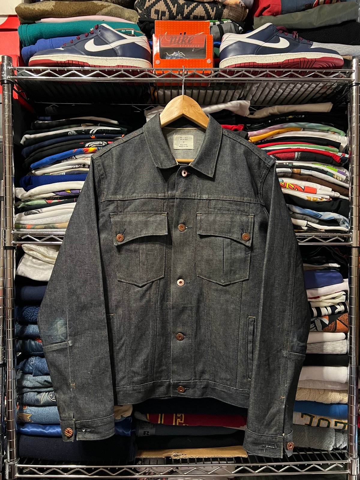 Billy Reid selvedge denim jacket