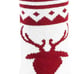 6 Pack 18 Knit Christmas Stockings, Large Rustic Yarn Xmas Stockings