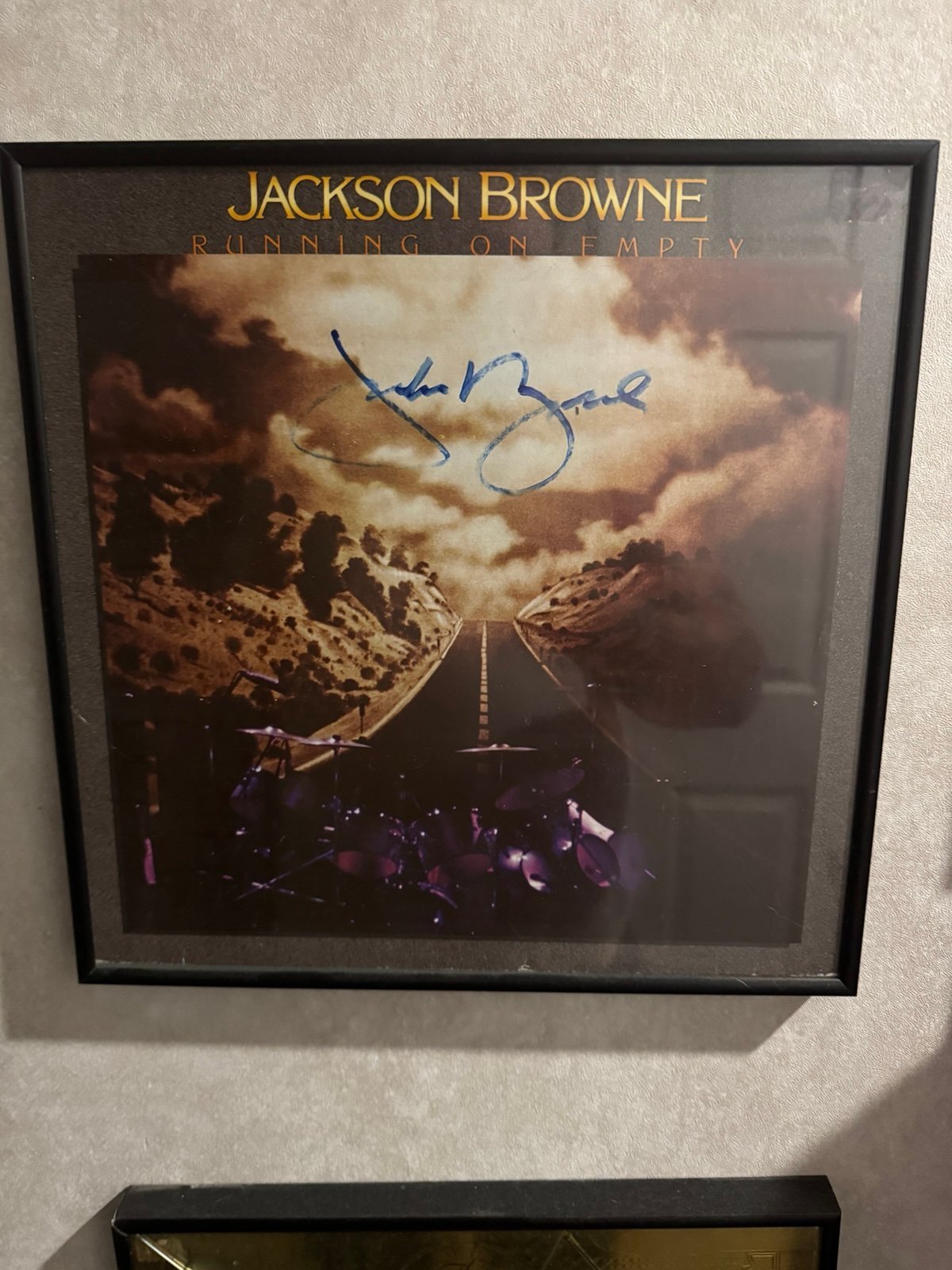 signed Jackson Browne