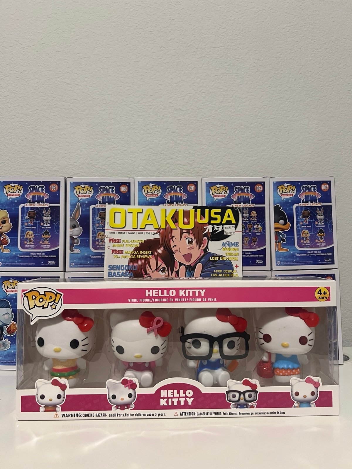 Hello Kitty Funko Pop Set 4 In A Pack - UNOPENED