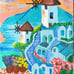 Acrylic canvas painting