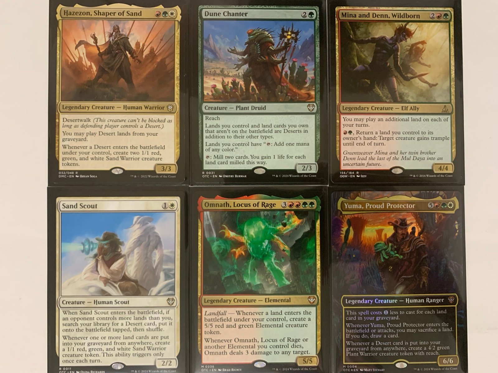 Mtg Desert commander deck