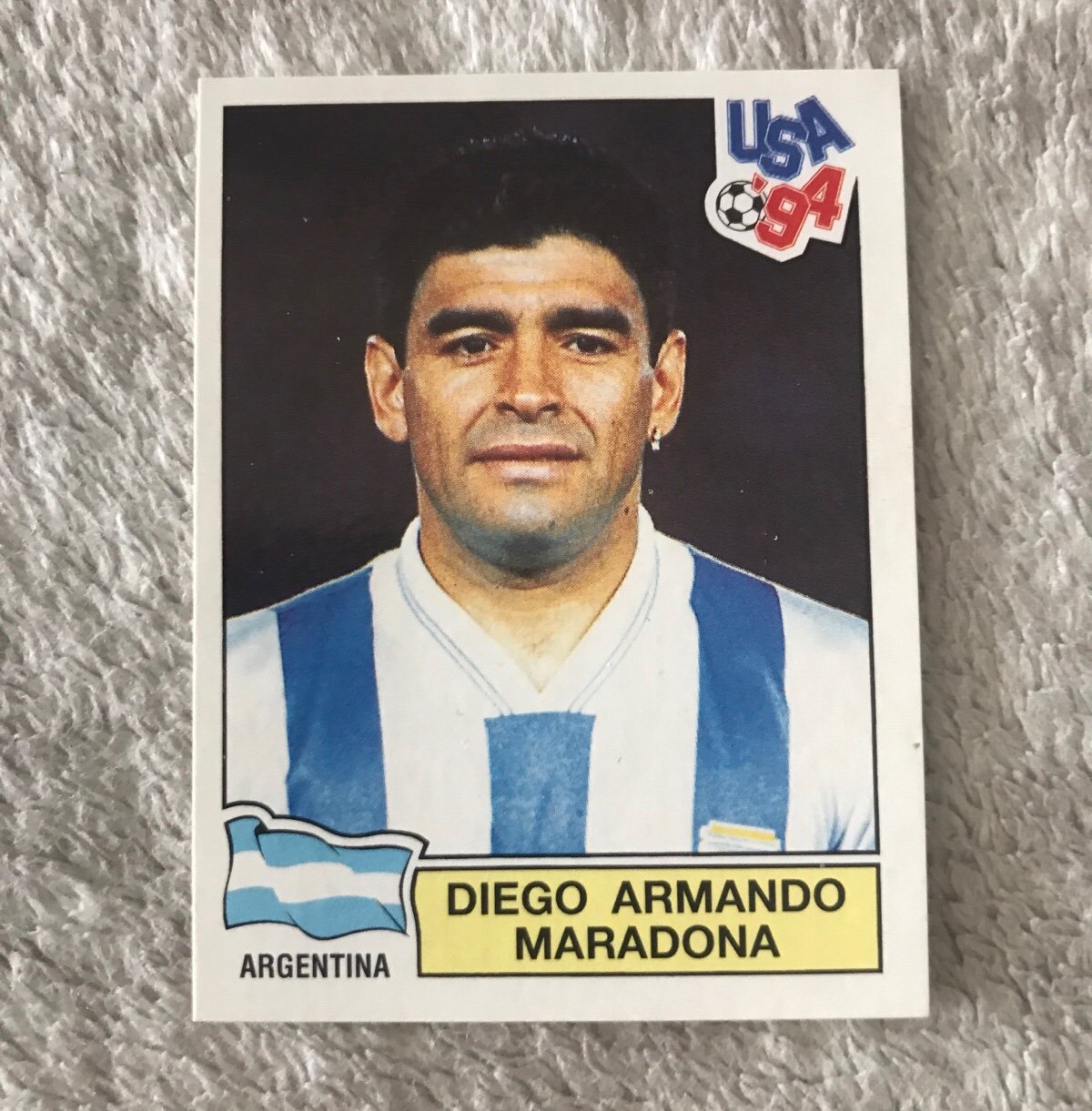 Maradona World cup 1994 USA panini sticker