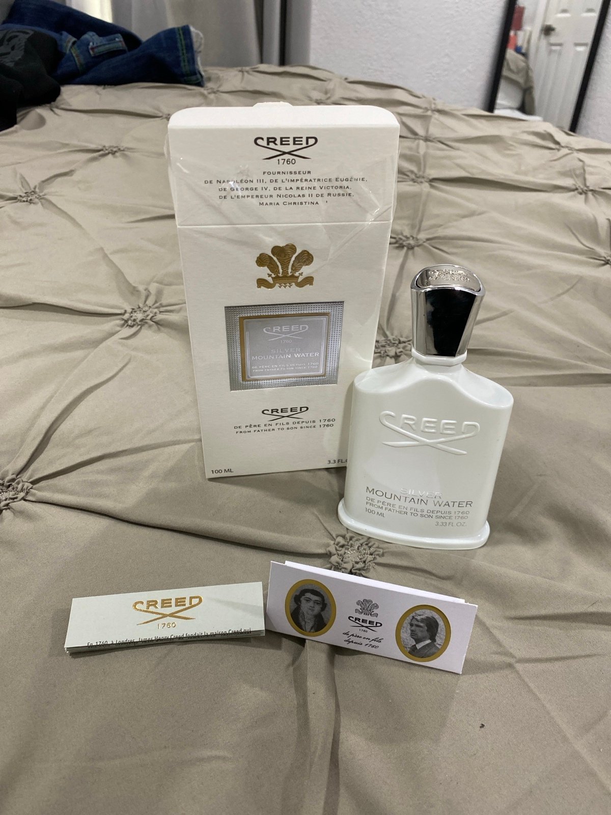 Creed Silver Mountain Water