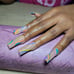 Acrylic Swirl Press on Nails