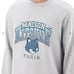 New Maison Kitsuné logo-print cotton sweatshirt