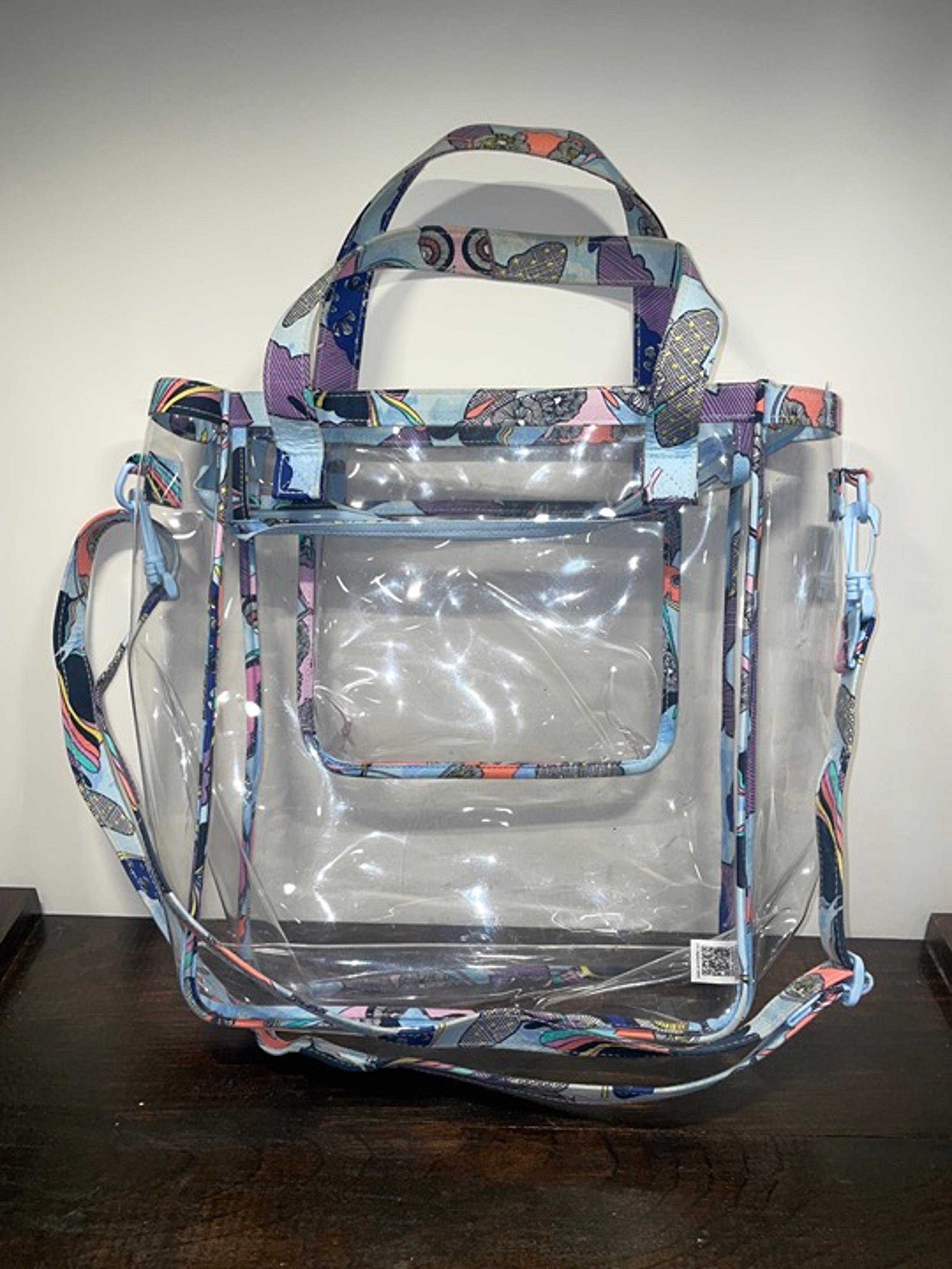 Vera Bradley Clearly Colorful Stadium See thru Tote Bag