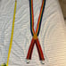 Rainbow Pride Day Suspenders. Wear the colors on pride day