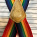 Rainbow Pride Day Suspenders. Wear the colors on pride day