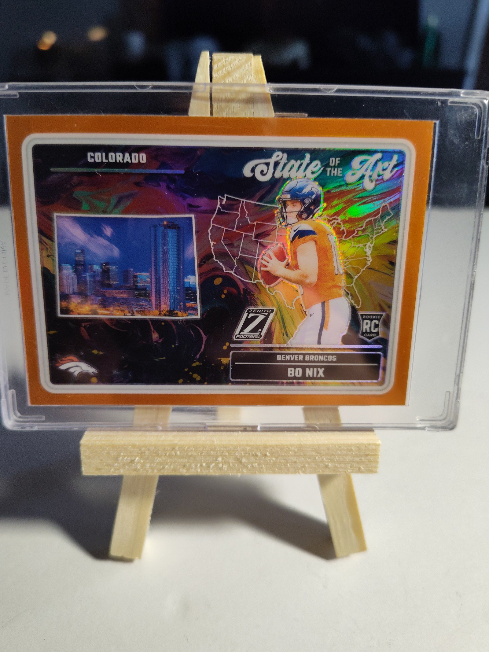 Zenith Bo Nix state of the arts orange GEM