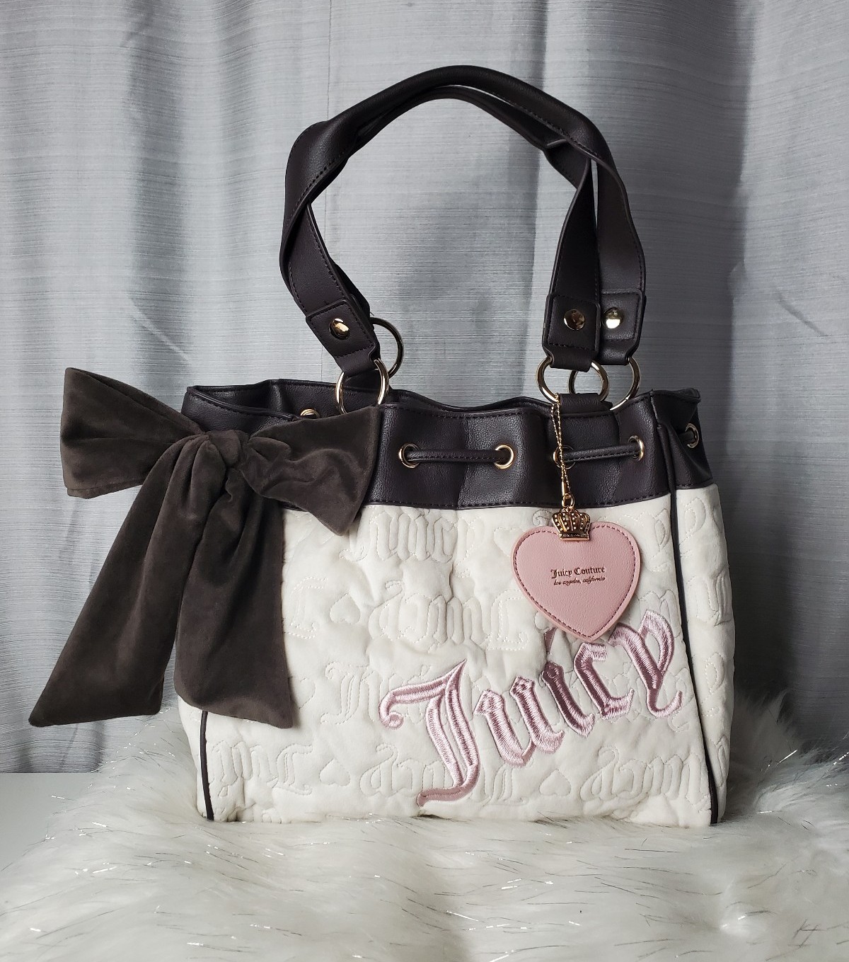 JUICY COUTURE angel vintage dreams daydreamer tote