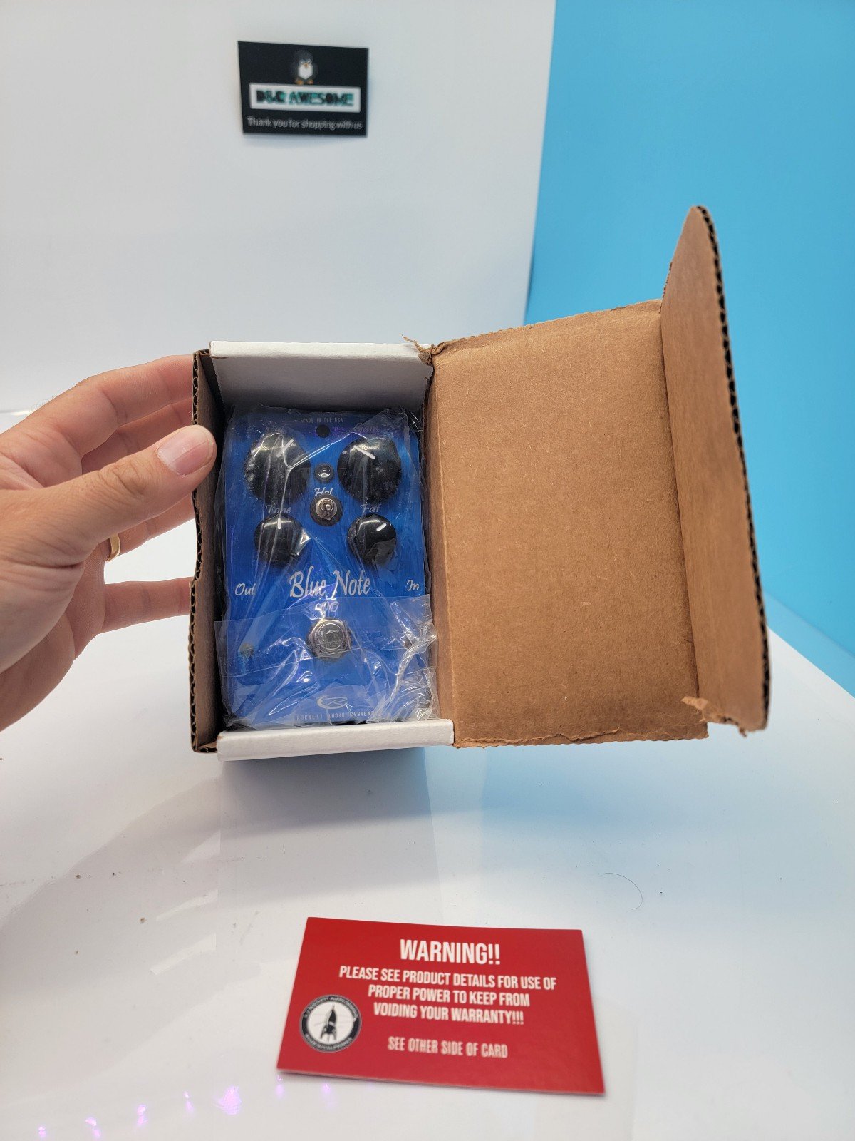 Pro Series Blue Note Overdrive Guitar Effects Pedal