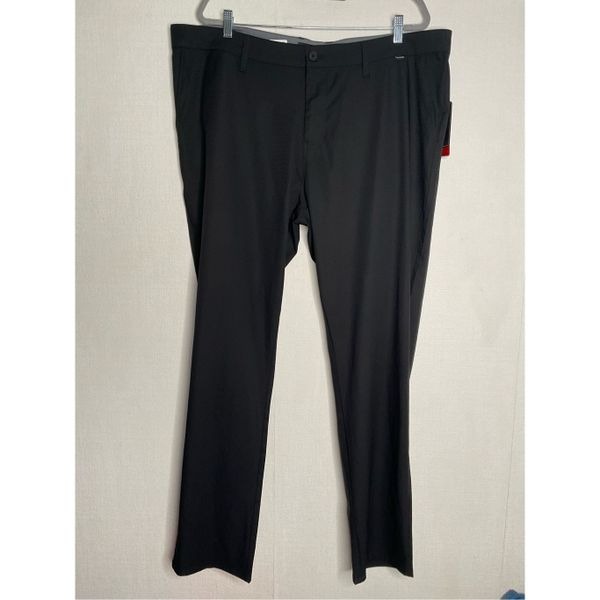 Travis Mathew Performance Golf Pants 42x34 Bkack Majestic X Player Pants New