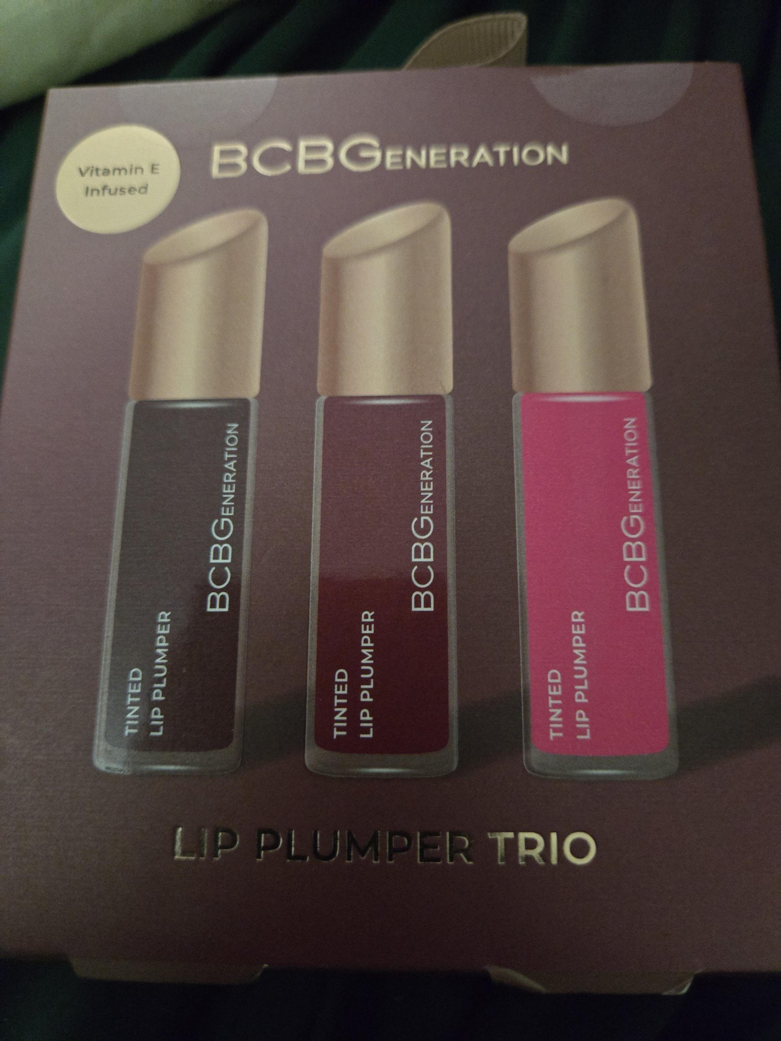 Brand new BCBG Generation Lip Plumper Trio