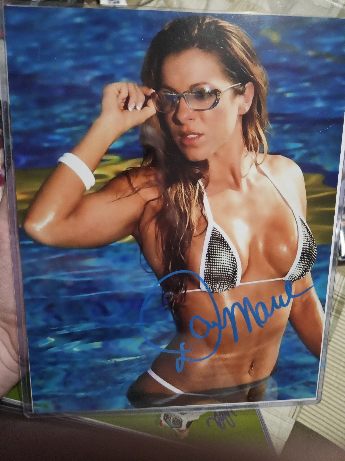 Dawn marie signed 8x10 photo