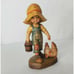Anri Morning Chores Carving Sarah Kay Design Valentine Chickens 4 Made In Italy