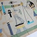 Hand Quilted Egypt Style Fine Art Hand Stitched Egyptian Banner Wall Hanging