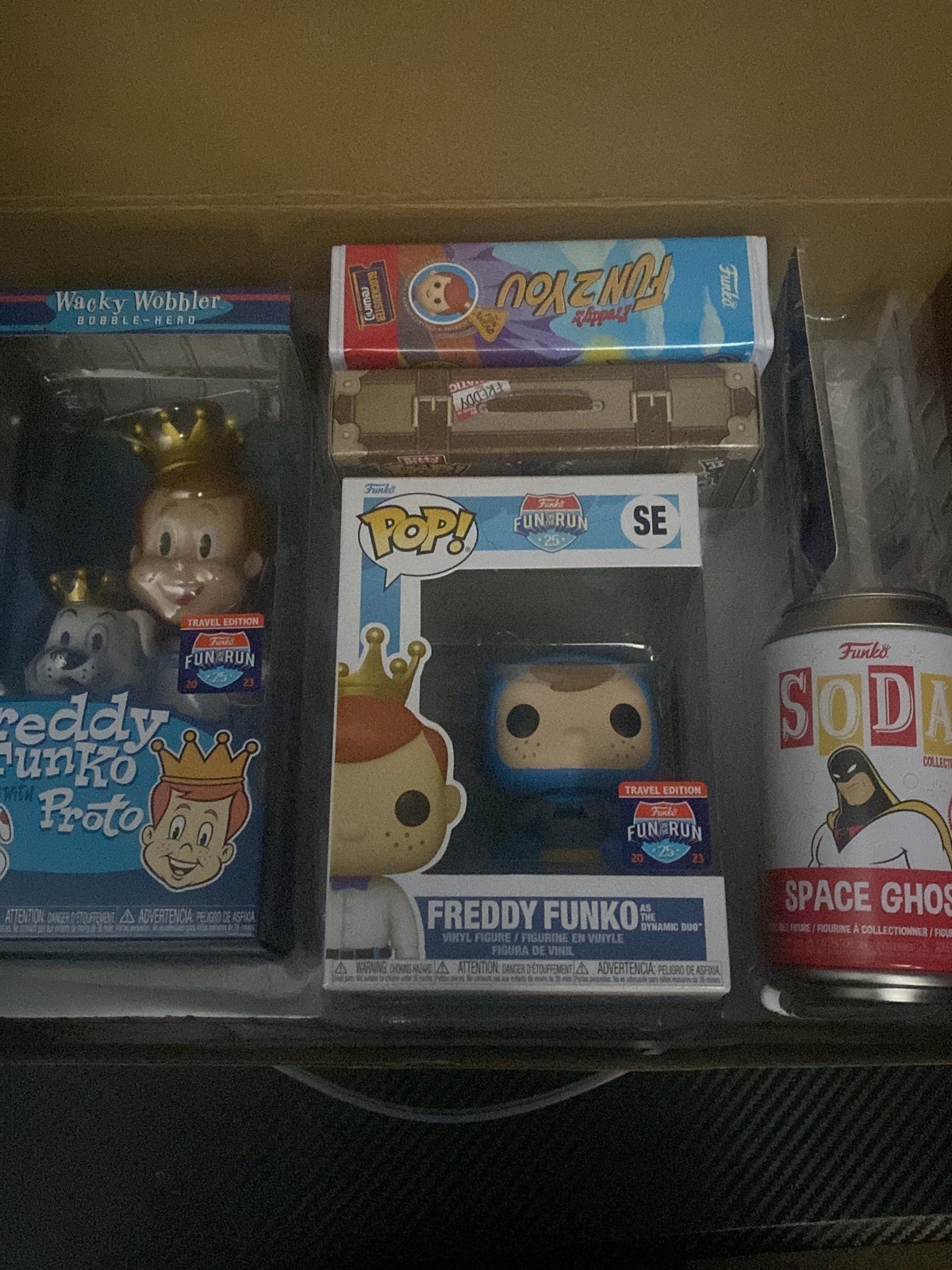 freddy Funko as dynamic duo