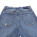 NWOT ABERCROMBIE&FITCH Ankle Straight Ultra High Rise Distressed Jeans Sz 30x10L