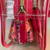 Betsey Johnson bow cosmetic bags, nwt