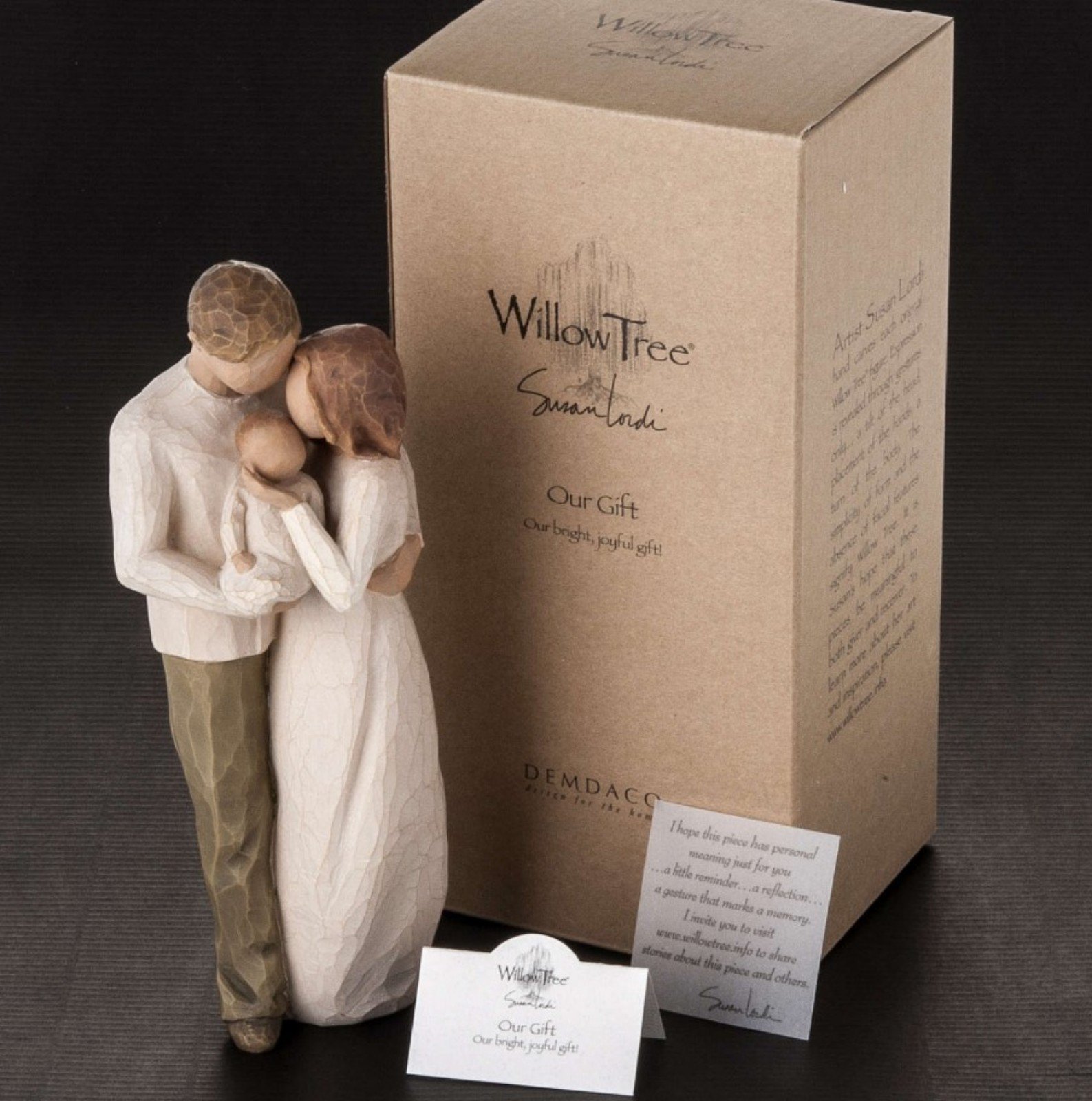 Willow Tree Figurine, Our Gift Sculpted Hand-Painted Figure