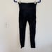 Spanx Faux-Leather Moto Leggings black small