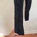 Spanx Faux-Leather Moto Leggings black small