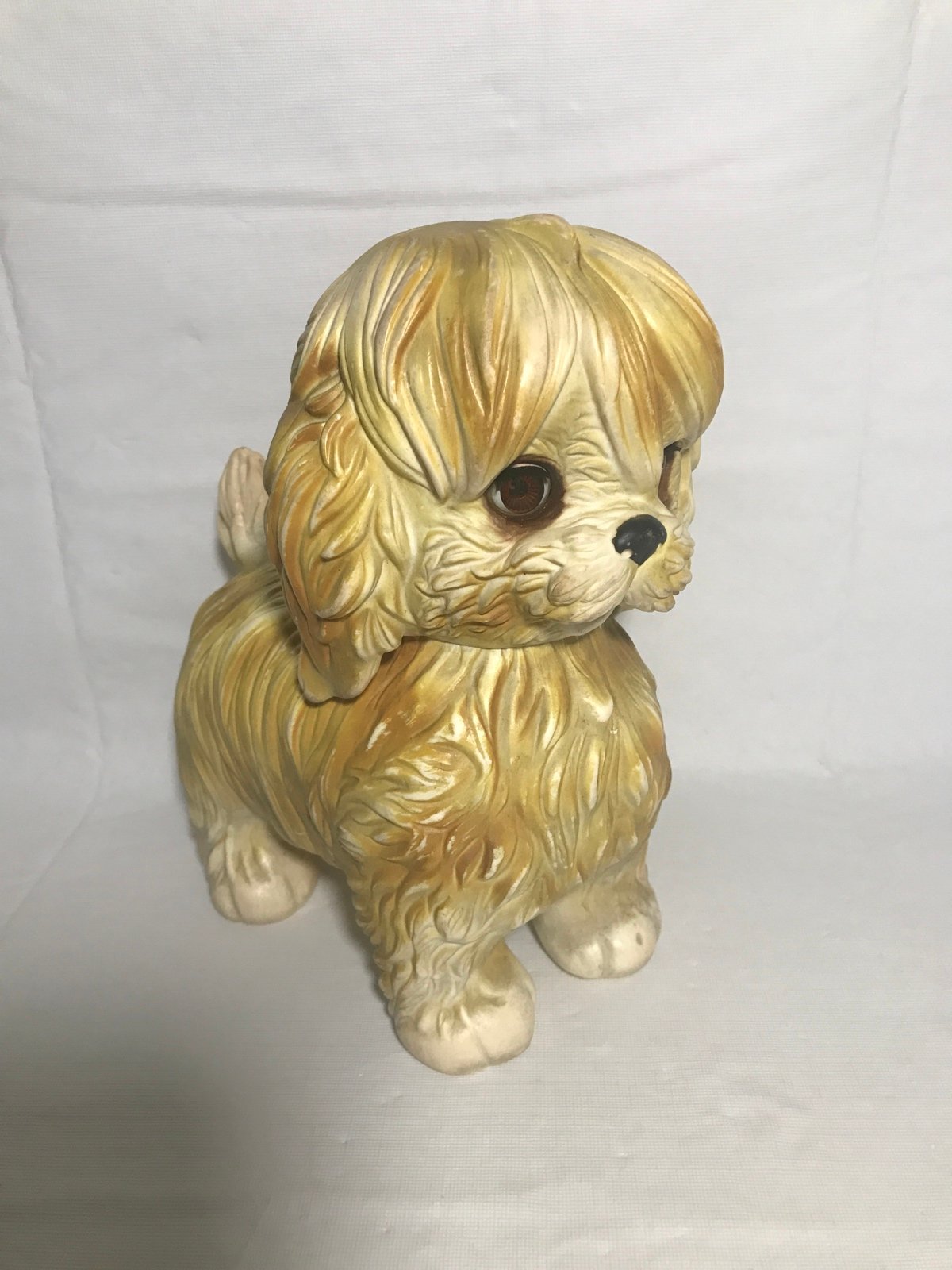 The Edward Mobley Co MCM 1960s Plastic Squeaky Toy Puppy Dog Vintage toy