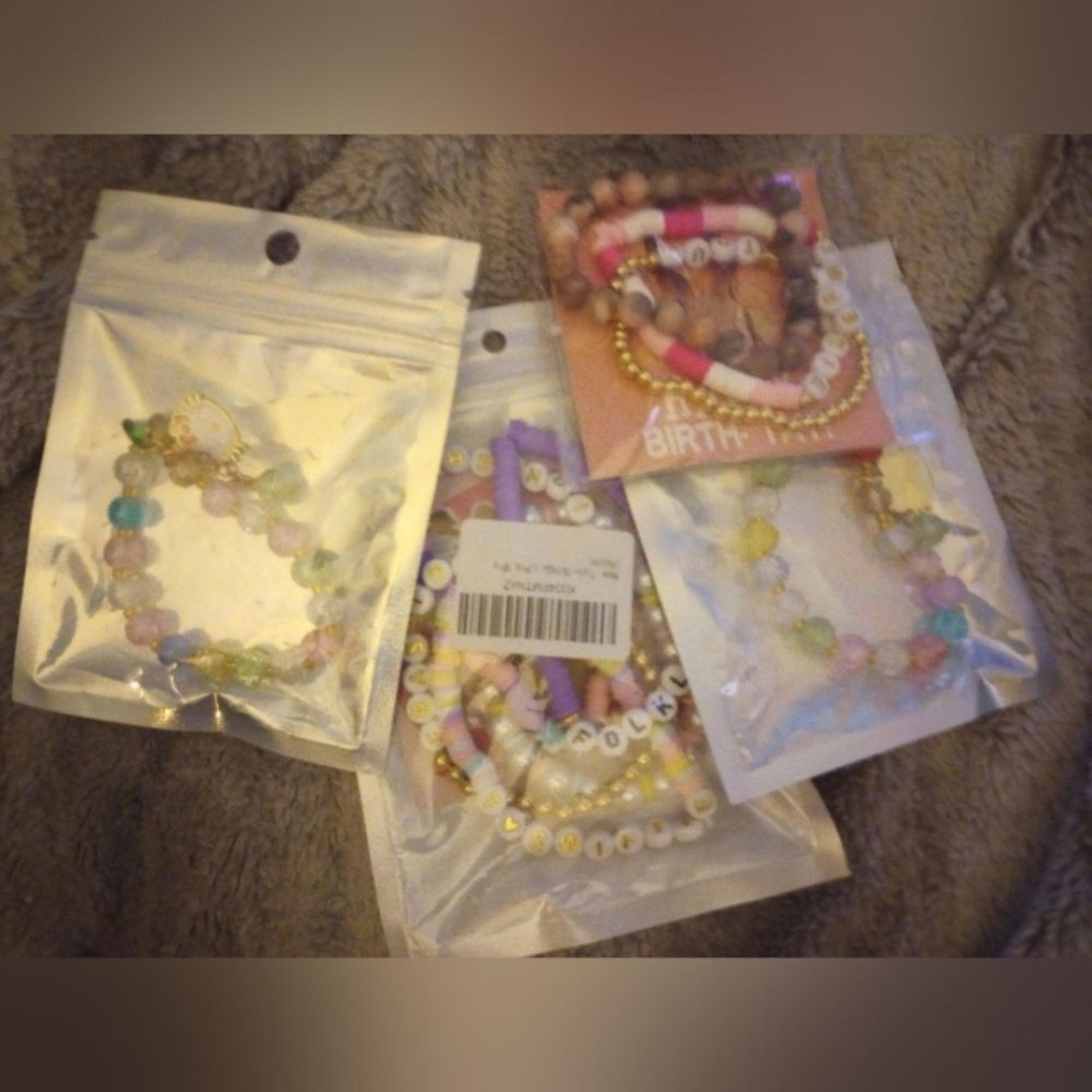 Colorful Beaded Bracelets Sets 10 Bracelets NWT