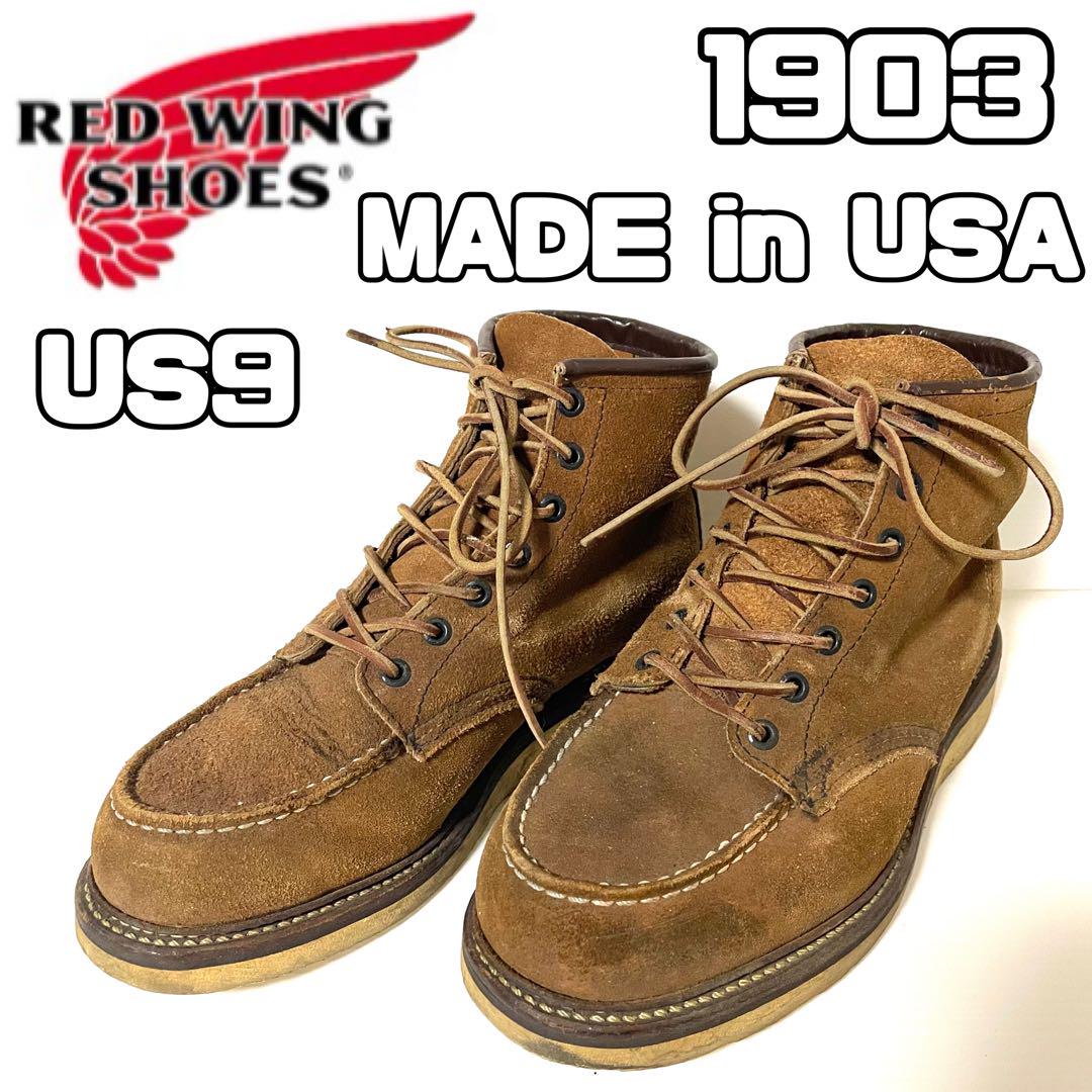 Red Wing 1903 RED WING Classic Moc Suede USA