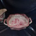 Vintage Johnson Brothers sugar and creamer set Old Britain Castles
