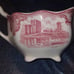 Vintage Johnson Brothers sugar and creamer set Old Britain Castles