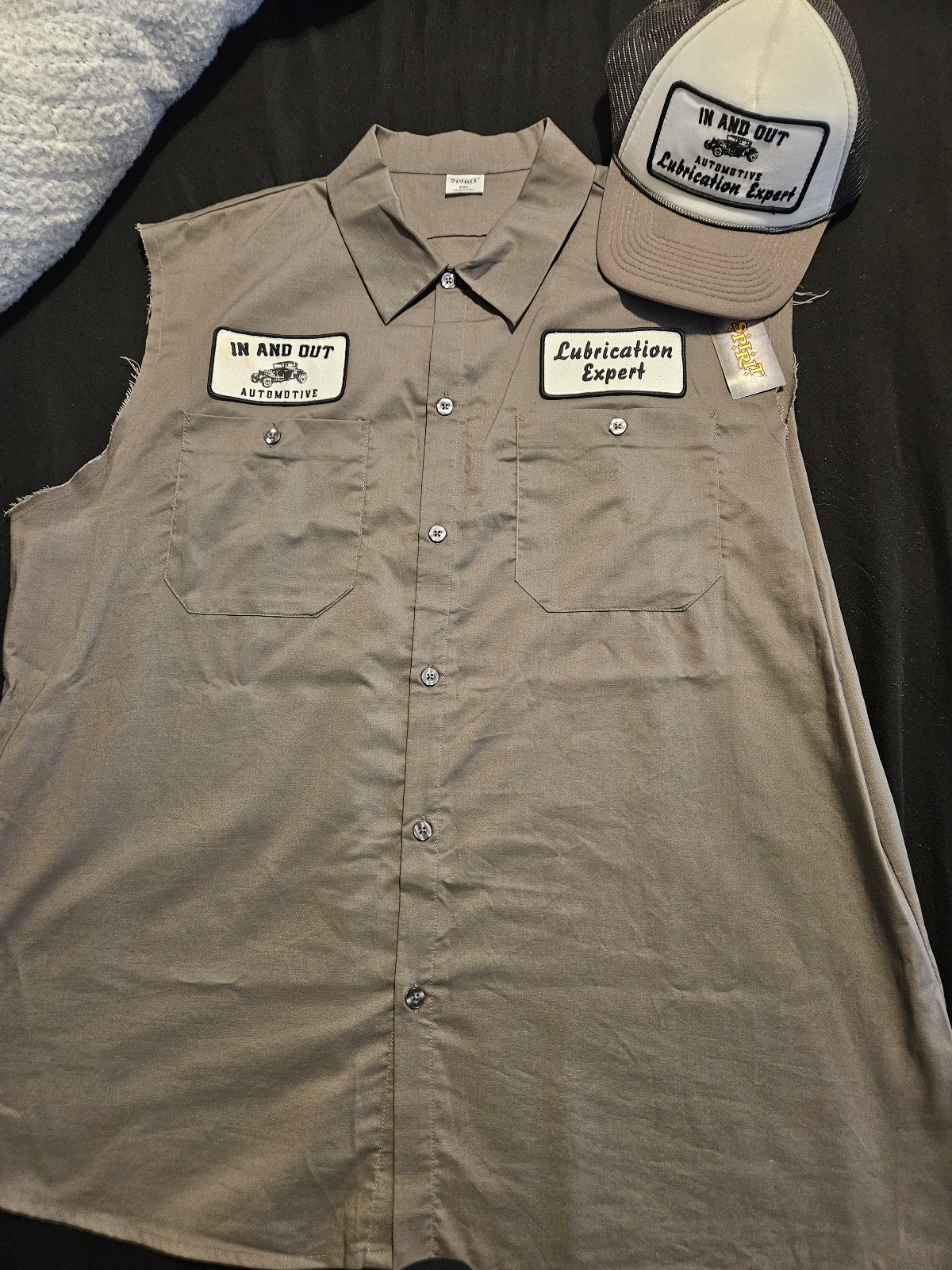 NWT Spirit Halloween Automotive Tech Costume XXL