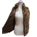 J.Crew Women's Faux-Fur Leopard Vest Zip up Style G9519 Size XXS