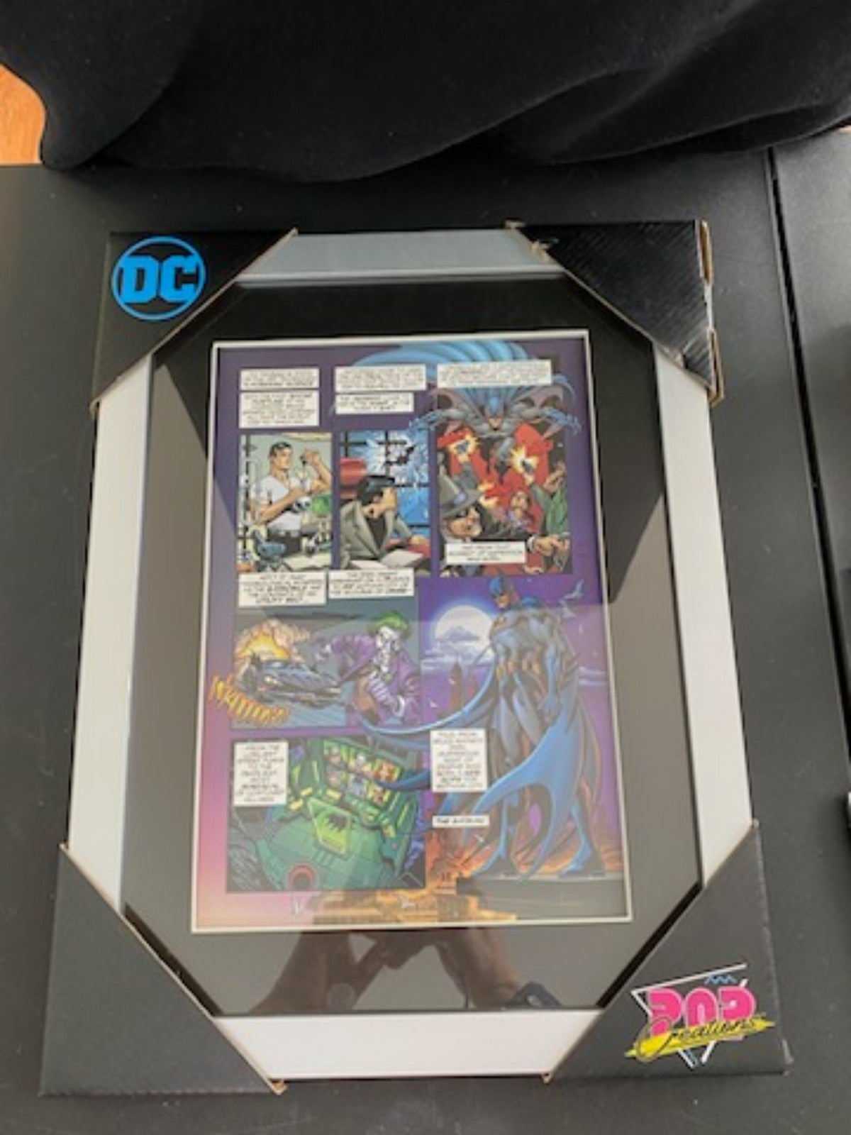 DC Batman Comic Print Collage