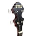 Pyle 5 String Banjo Chrome Plated Hardware Made w/Mahogany Rosewood & Maplewood
