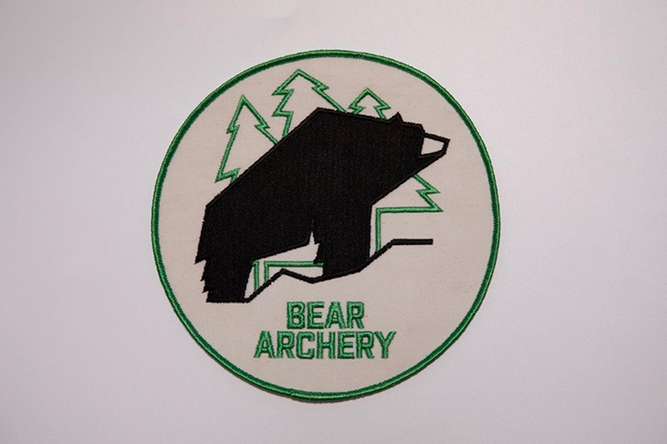 Fred Bear Vintage Archery 7” Large Embroidered Patch