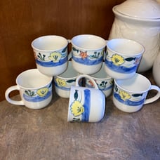 Studio Nova “Aruba” Coffee/Tea Cups (set of 8)