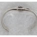 Vtge Navaho bracelet Sterling Silver BlueTurquoise signed H SpencerWrist5.5-6.75