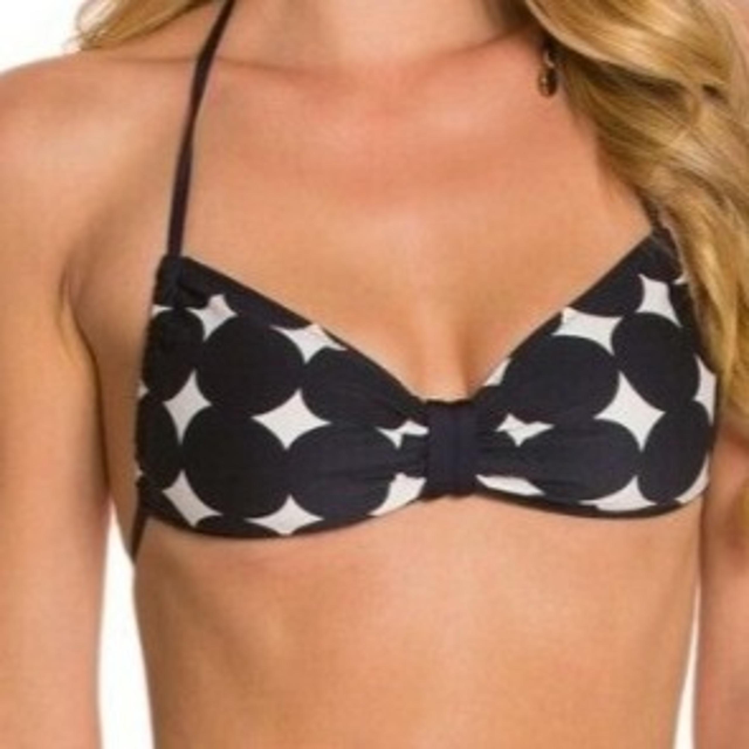 kate spade maramont polka dot bikini top NWT $85