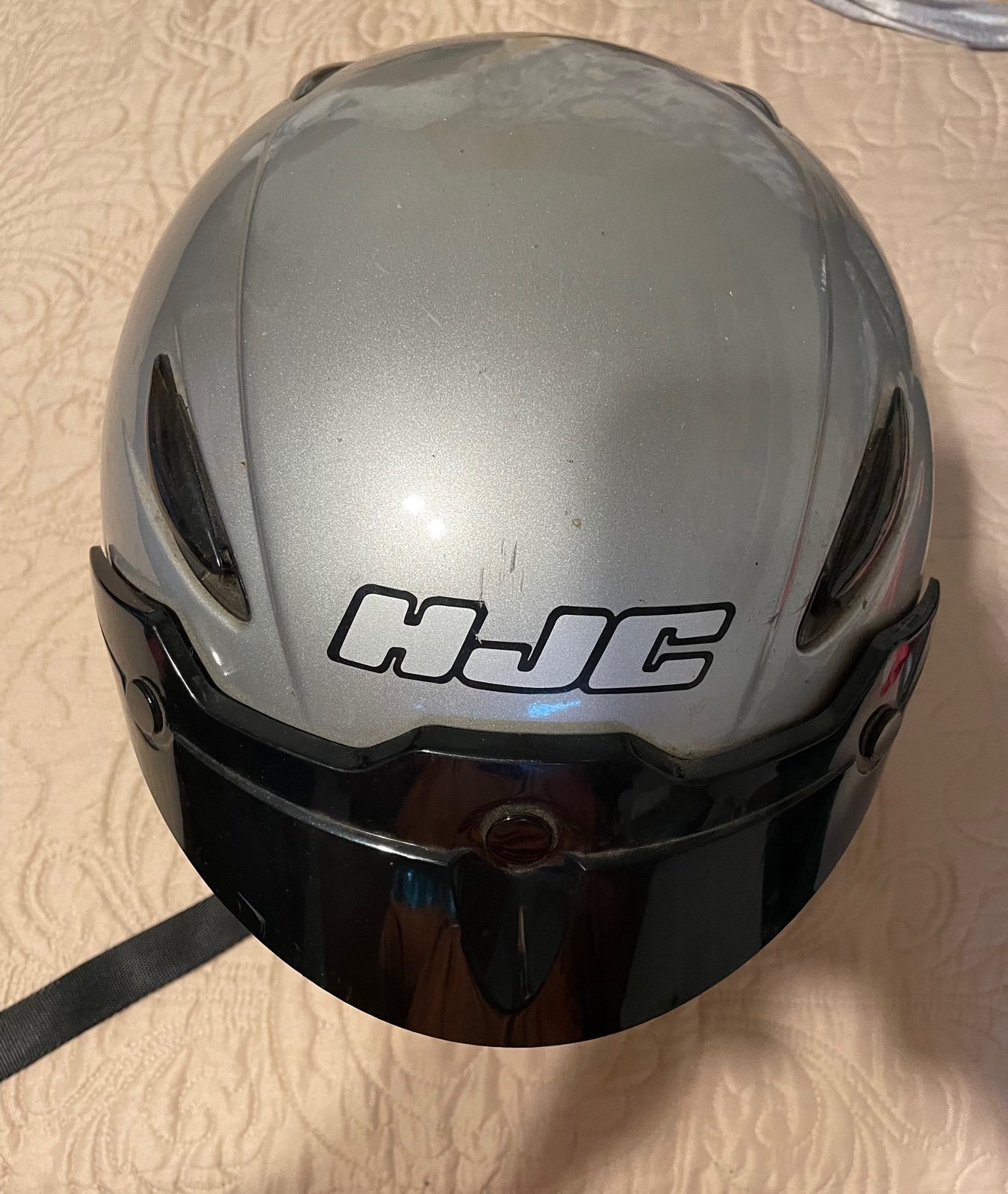 HJC open face motorcycle helmet