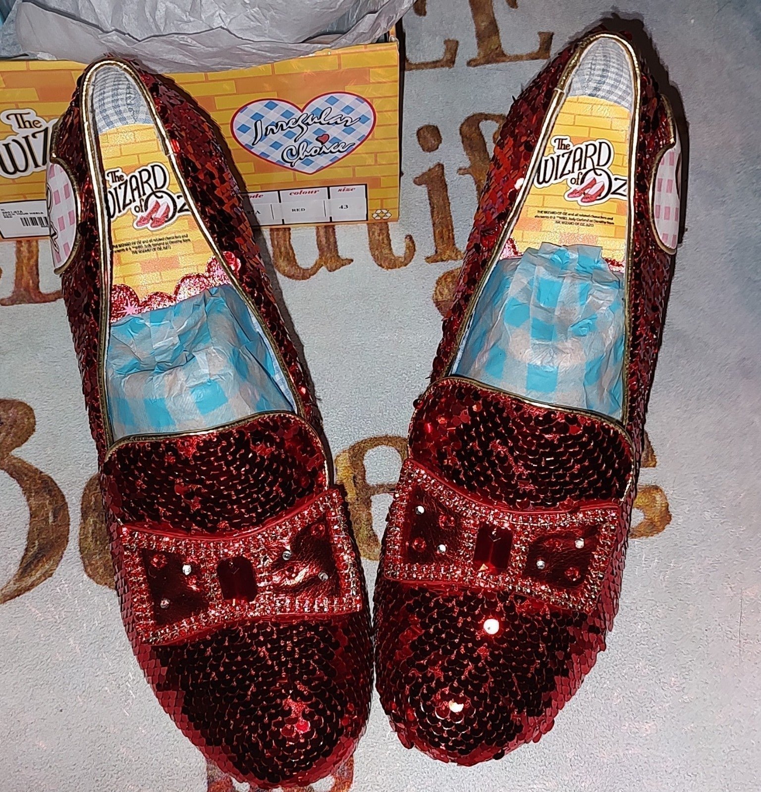 Irregular Choice Shoes Wizard of Oz Size 12 / 43