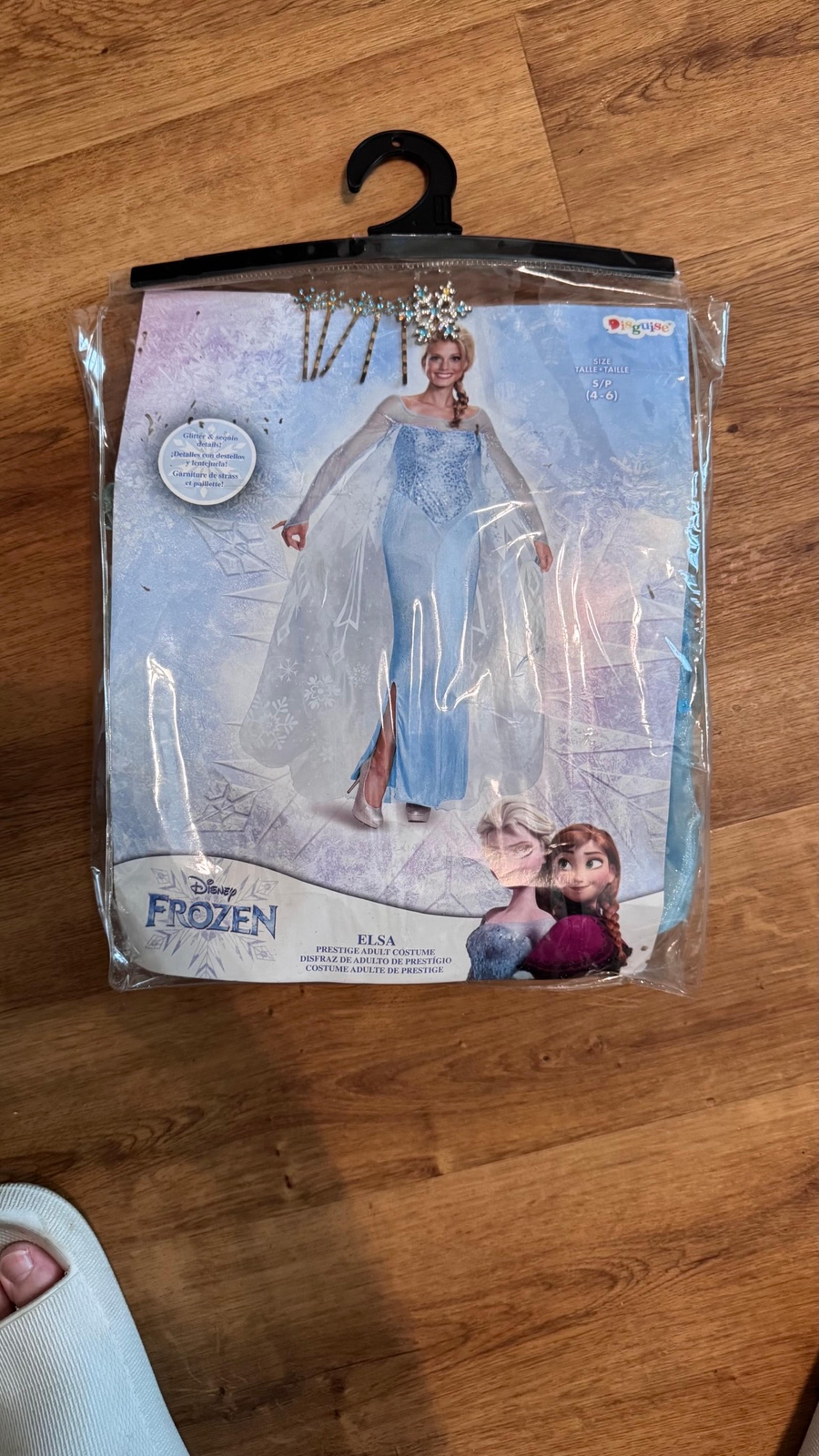Elsa cosplay costume with hair pins small