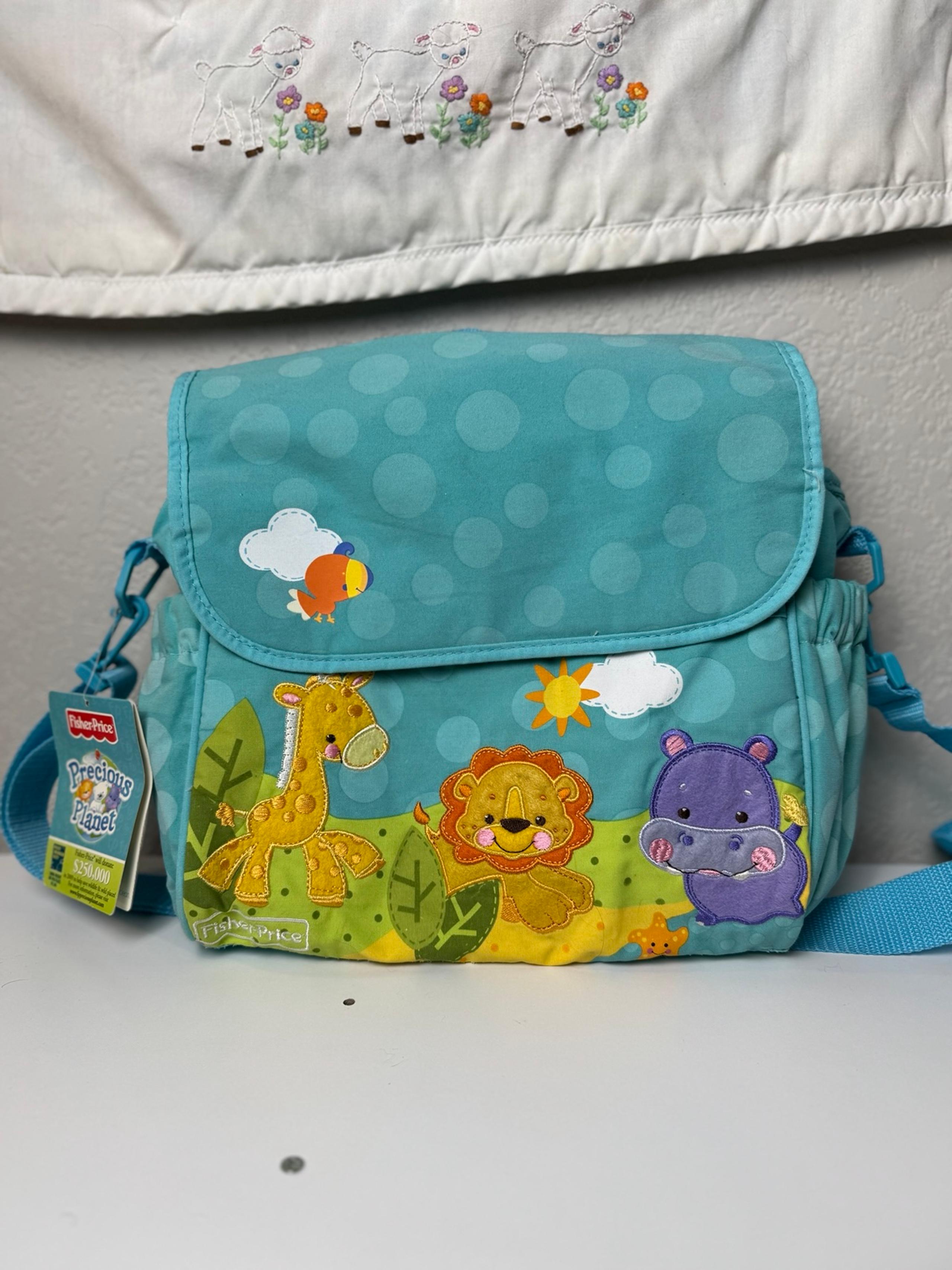 New With Tags Vintage Fisher Price Diaper Bag