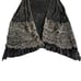 POL Open Front Sleeveless Cardigan Vest Sz S Black Lace Grunge Boho Embroidered