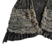 POL Open Front Sleeveless Cardigan Vest Sz S Black Lace Grunge Boho Embroidered