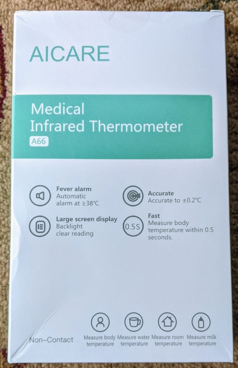 Non-Touch Infrared Forehead Thermometer